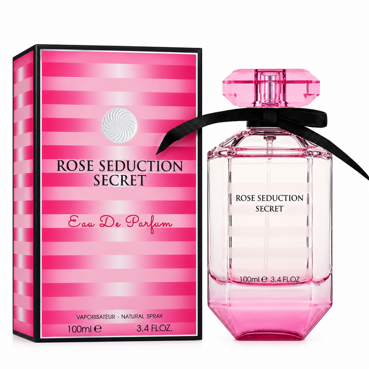 ادکلن زنانه Rose Seduction Secret برند فرگرانس ورد