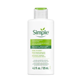 کرم مرطوب‌کننده صورت سیمپل  Simple مدل Rich – آبرسان و تغذیه‌کننده، مناسب پوست خشک و حساس