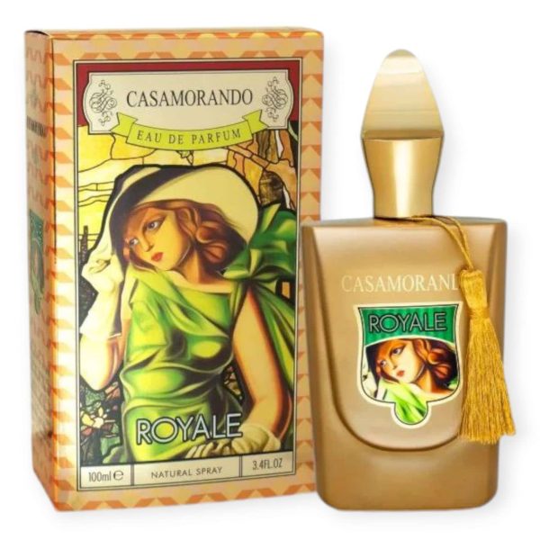 ادکلن کازاموراندو رویال Casamorando Royale Fragrance World | ادو پرفیوم 100 میل با رایحه گرم و شیرین