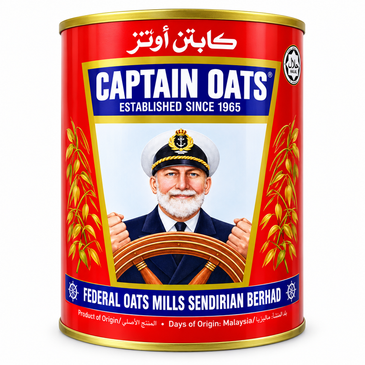 جو دوسر پرک کاپیتان اوتس (Captain Oats) | 100٪ جو دوسر طبیعی، سرشار از فیبر و مناسب رژیم غذایی سالم