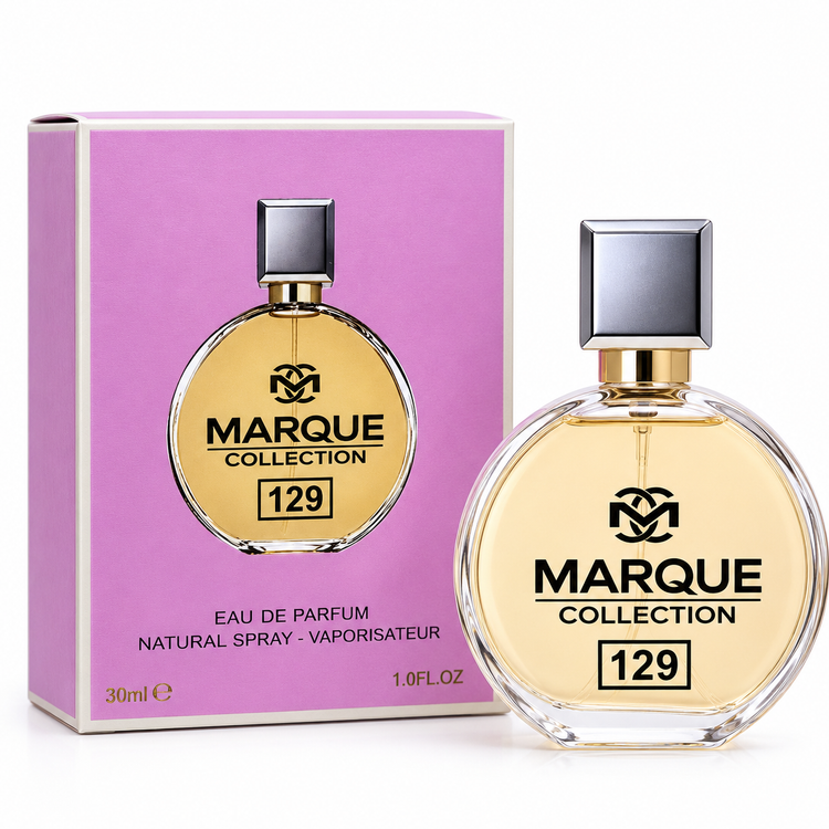 عطر جیبی زنانه مارک کالکشن ۱۲۹ مشابه شنل چنس Chanel Chance Marque Collection حجم ۳۰ میلیلیتر